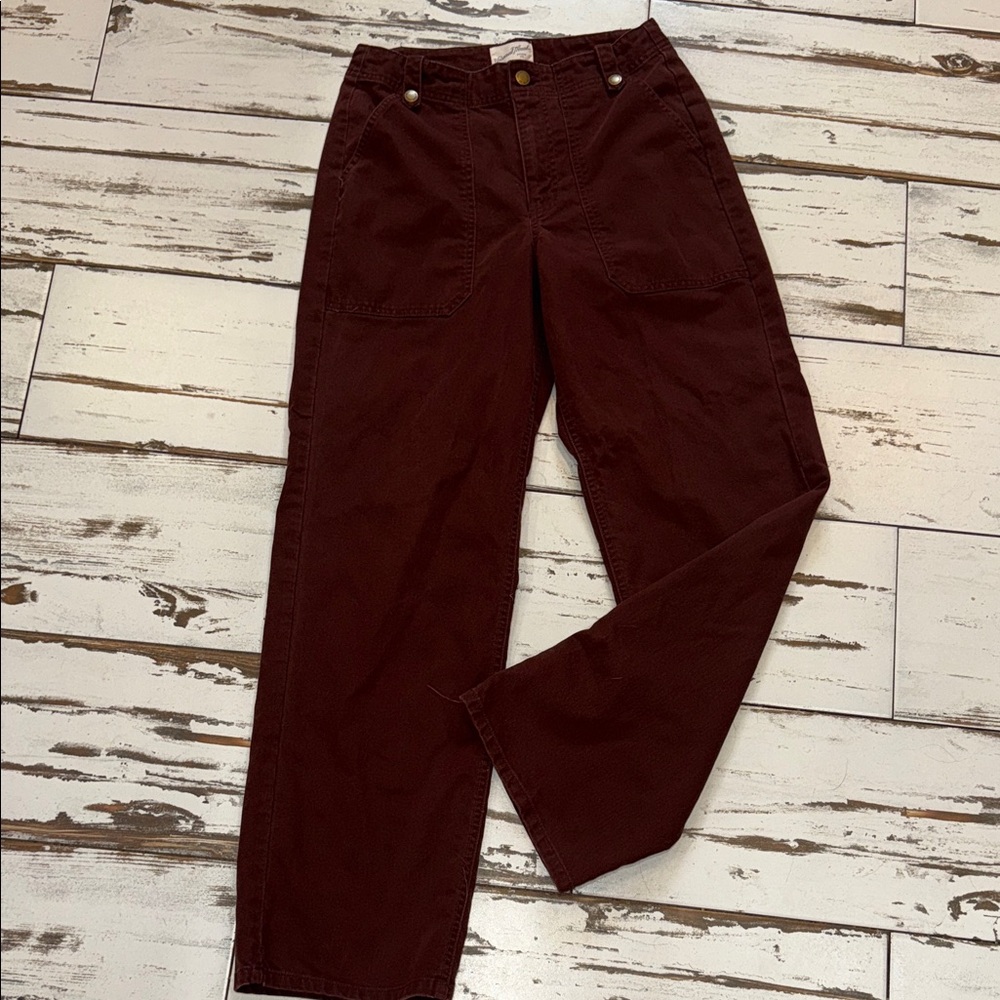 Viral Universal Threads chocolate lightweight jea… - image 2